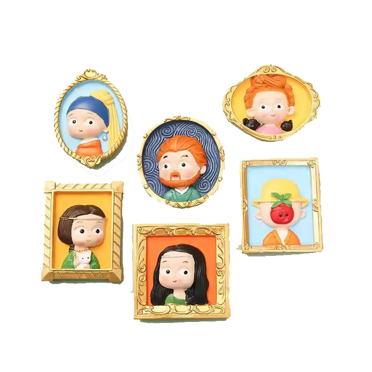 தனிப்பயன் செராமிக் ஜனாதிபதி பரிசுகள் ஃப்ரிட்ஜ் காந்தங்கள் அழகானவை