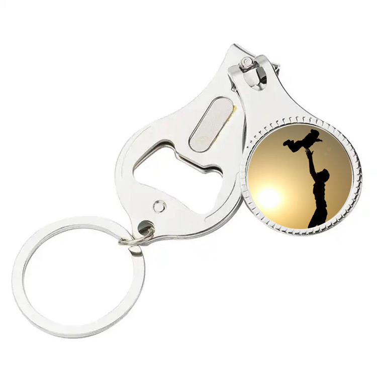 மடிக்கக்கூடிய கை கால் ஓப்பனர் கீரிங் நெயில் கத்தரிக்கோல் நெயில் கட்டர்ஸ்