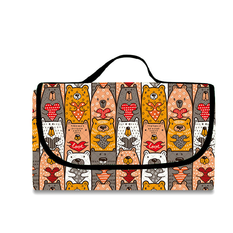 பிக்னிக் ரக் ரோல் அப் போர்ட்டபிள் அவுட்டோர் கேம்பிங் பிக்னிக் மேட்