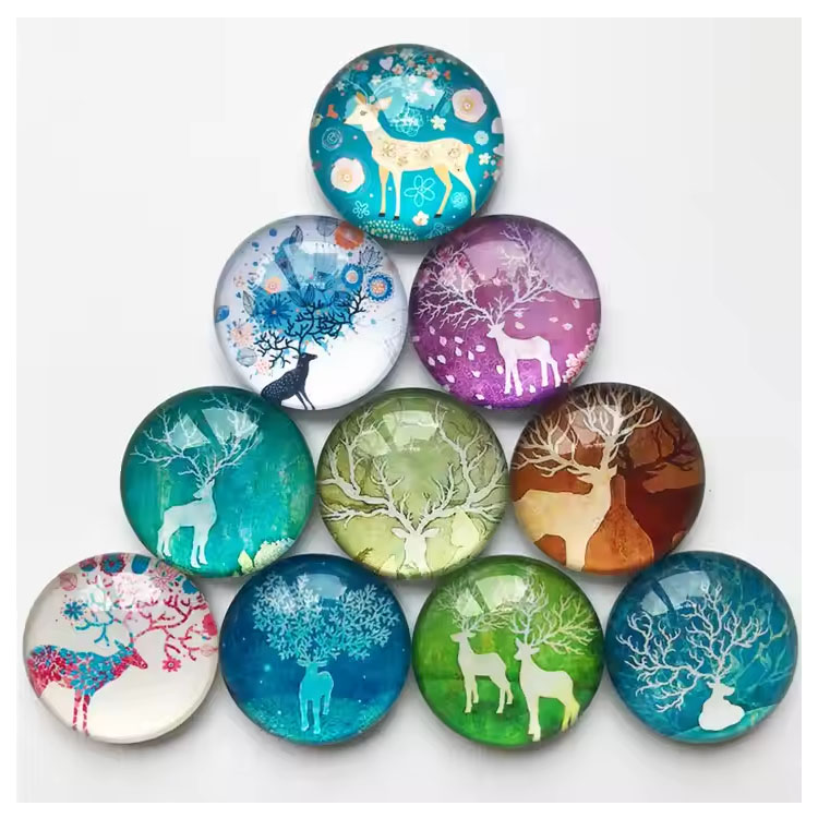 ரப்பர் ஸ்டிக்கர் ஃபேரி மான் கலை விளம்பர பரிசு ஃப்ரிட்ஜ் காந்தம்