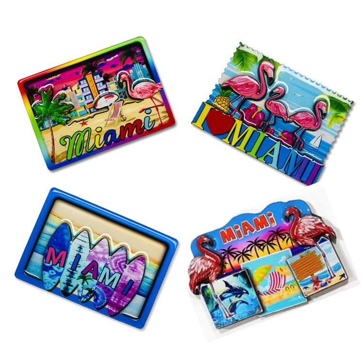 வூட் டவுன் நகரத்தின் பெயர் சாலை அடையாளம் நினைவு பரிசு குளிர்சாதன பெட்டி காந்தம்